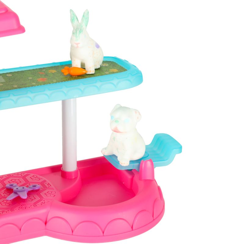 SPA dla zwierząt domek malowanie kąpanie zwierząt mazaki zmywalne akcesoria 26 elementów - obrazek 12