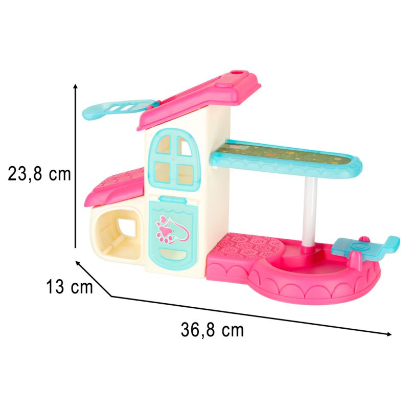 SPA dla zwierząt domek malowanie kąpanie zwierząt mazaki zmywalne akcesoria 26 elementów - obrazek 14