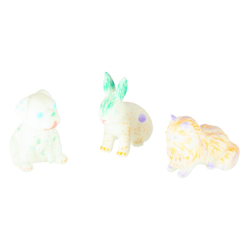 SPA dla zwierząt domek malowanie kąpanie zwierząt mazaki zmywalne akcesoria 26 elementów - obrazek 5