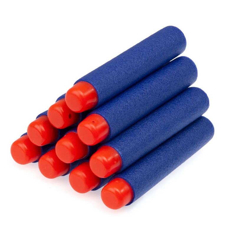 Strzałki naboje do wyrzutni pistoletu piankowe 10 sztuk 7,2cm - obrazek 2