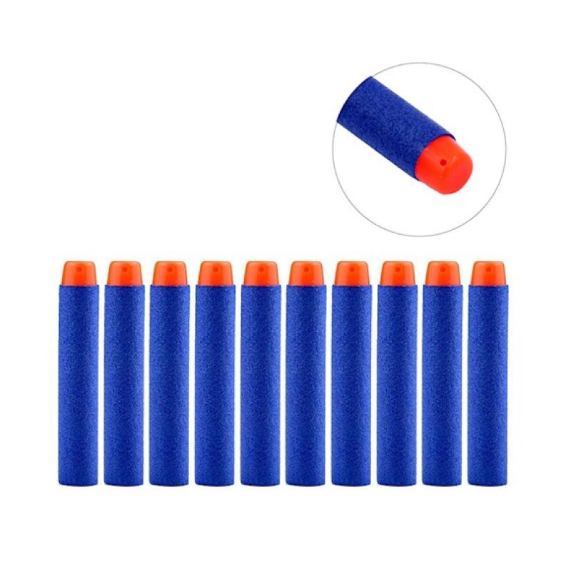 Strzałki naboje do wyrzutni pistoletu piankowe 10 sztuk 7,2cm - obrazek 3