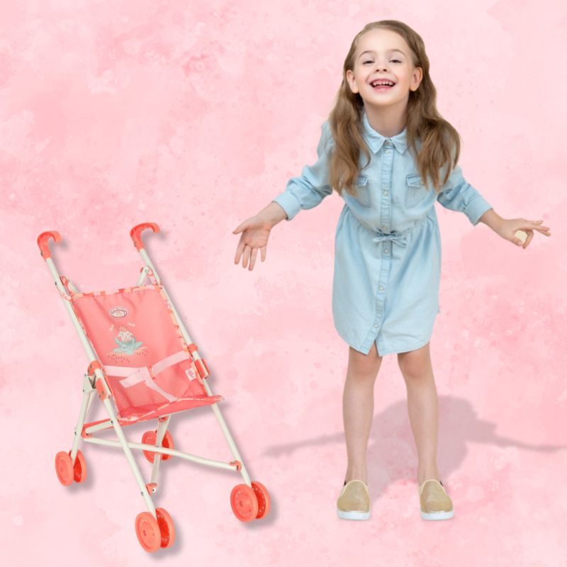 Wózek dla lalek spacerówka składany baby Annabell - obrazek 11