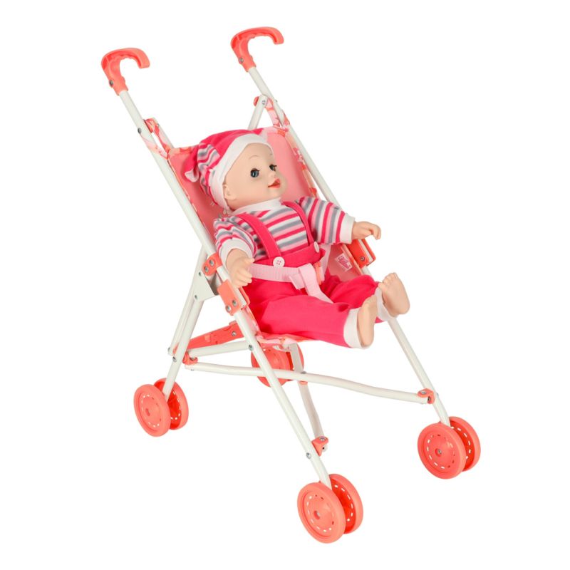 Wózek dla lalek spacerówka składany baby Annabell - obrazek 8
