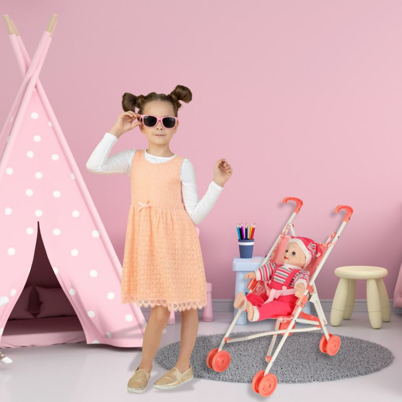 Wózek dla lalek spacerówka składany baby Annabell - obrazek 10