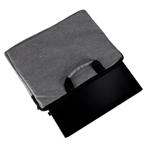 6 cali na ramię teczka biznesowa damska męska szara