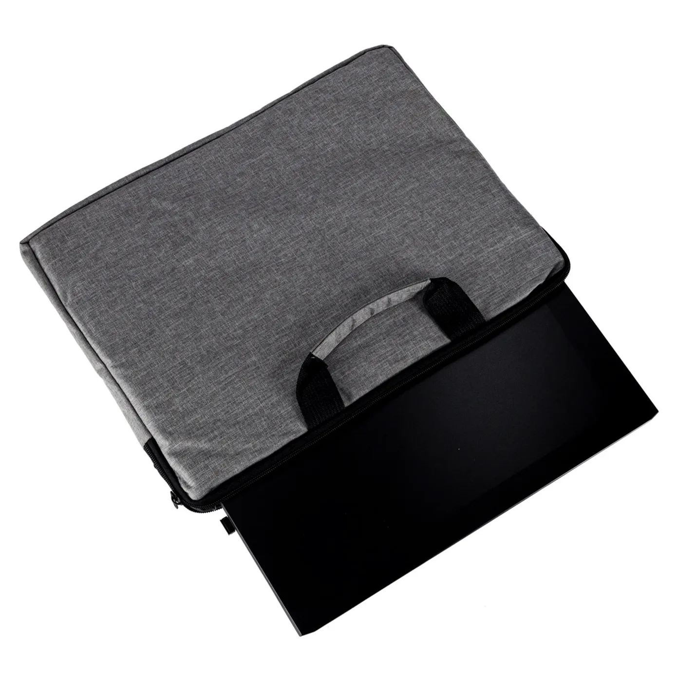 6 cali na ramię teczka biznesowa damska męska szara